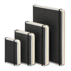 Bindewerk Notizbuch Metallkante A5 Schwarz Sale