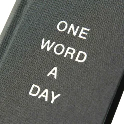Notizbuch One Word a Day New