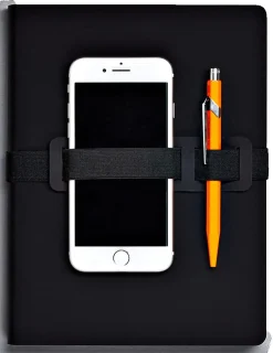 nuuna Notizbuch Voyager, schwarz Discount