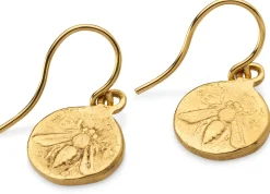 Ménard Ohrhänger Biene, goldplattiert Online