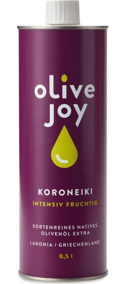 Terra Sacra Olive Joy Olivenöl Koroneiki ausgewogen scharf Hot
