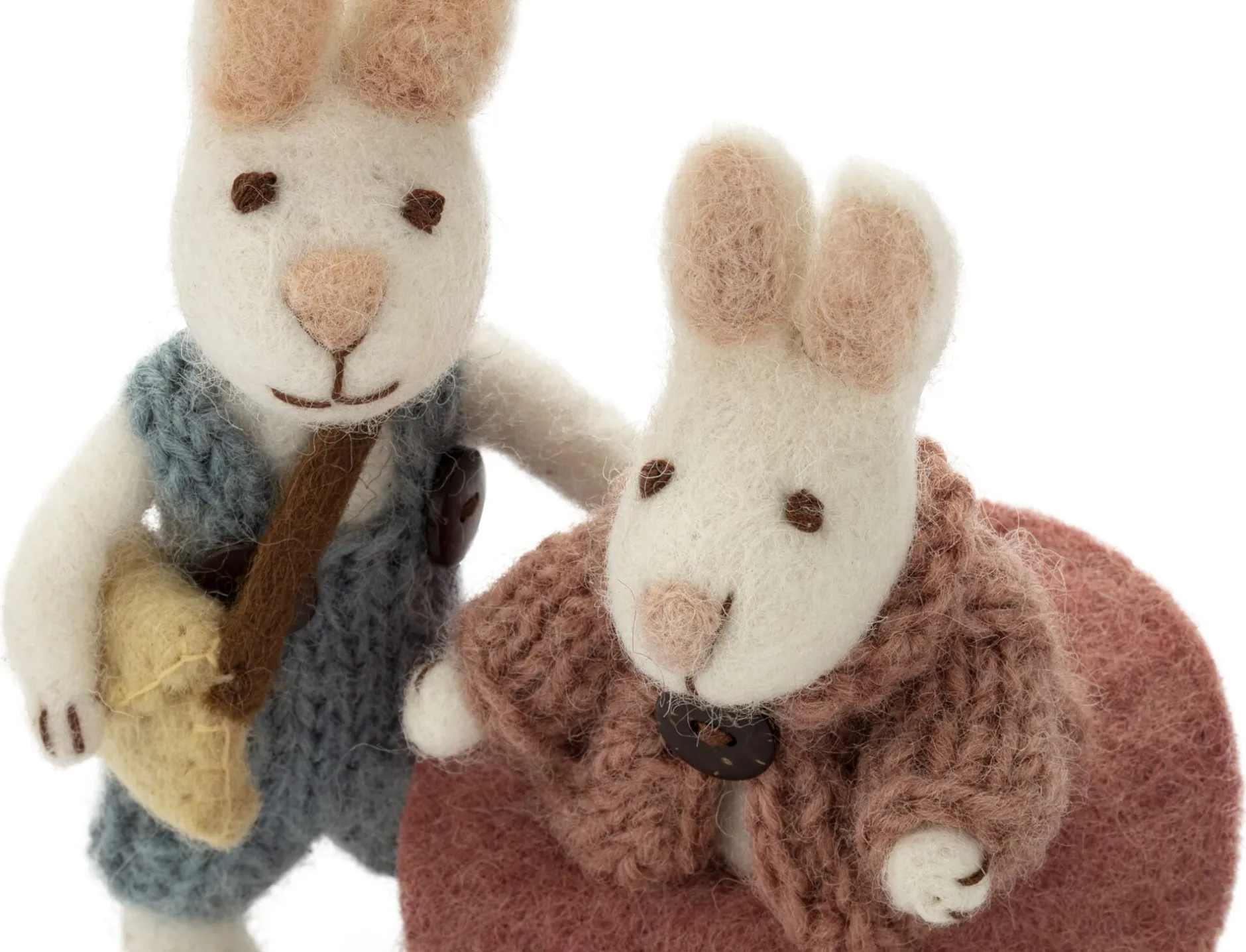 Én Gry & Sif Osterhasen-Puppen Filz Online