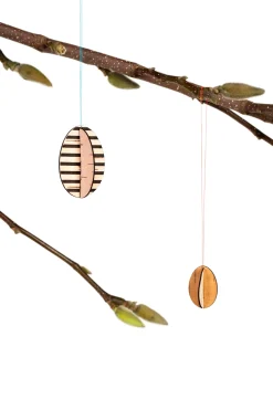 Osterschmuck Birkenrinde