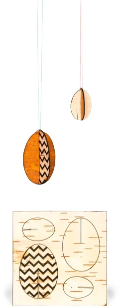 Osterschmuck Birkenrinde Hot