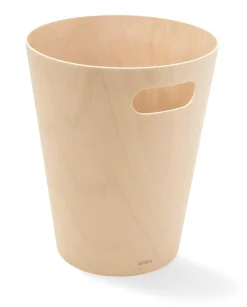 umbra Papierkorb Woodrow Natur Outlet
