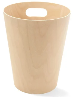 umbra Papierkorb Woodrow Natur Outlet