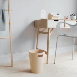 umbra Papierkorb Woodrow Natur Outlet