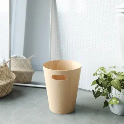 umbra Papierkorb Woodrow Natur Outlet