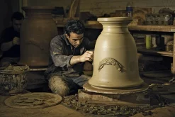 Poterie de la Madeleine Pflanzkübel Vase d’Anduze New