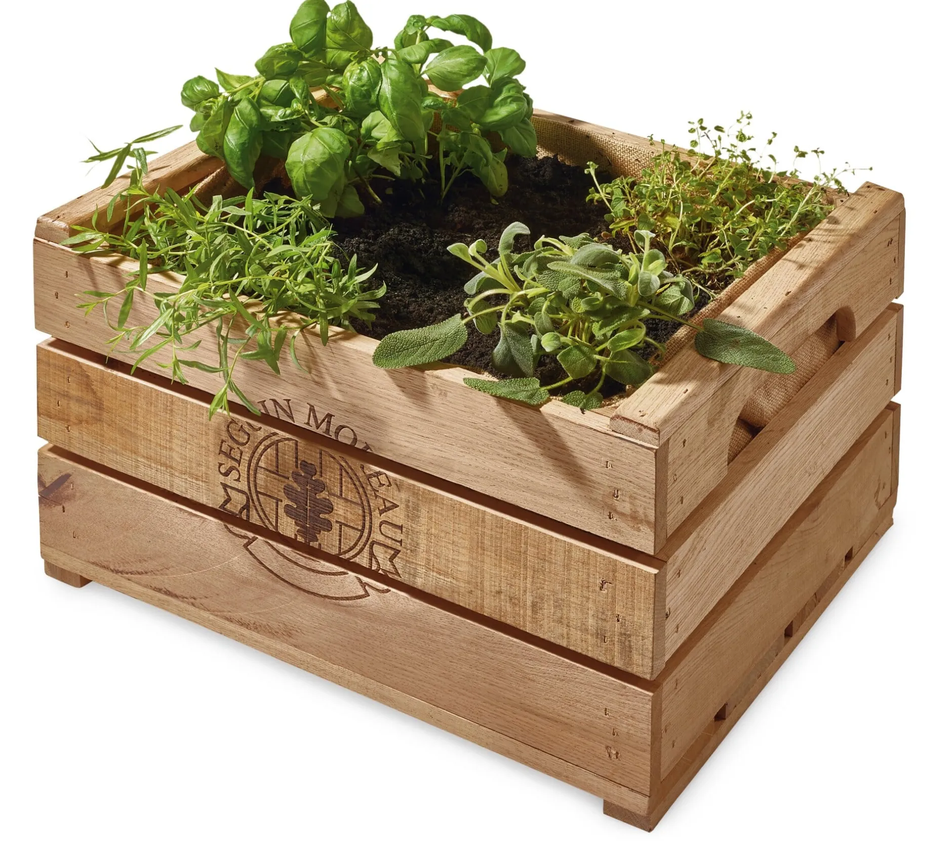 Manufactum Pflanzkiste aus Weinfassdauben Clearance