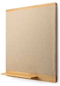 Form & Refine Pinnwand Eichenholz und Leinen Hot