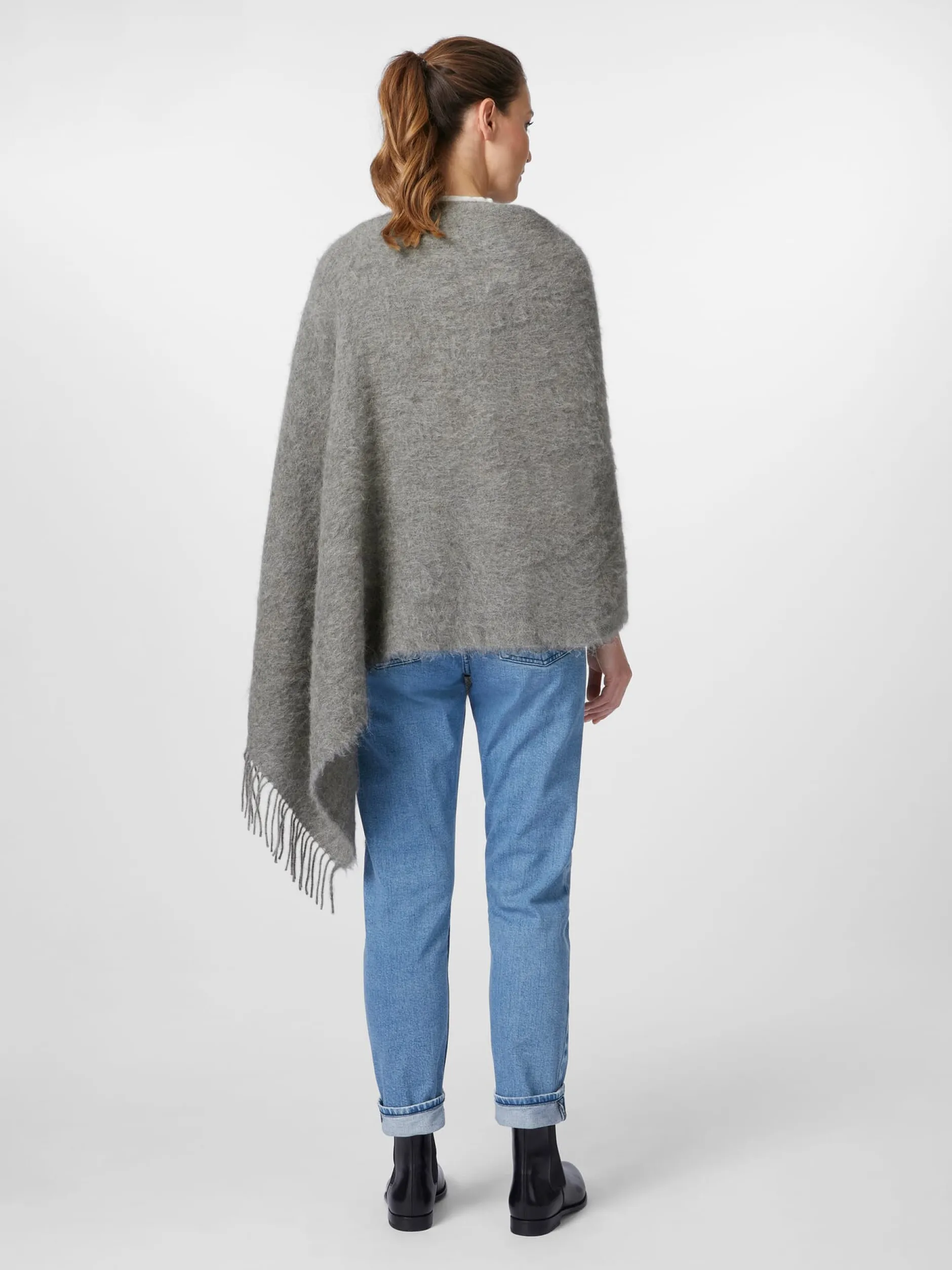 Brun de Vian-Tiran Poncho Babylama Discount