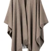 Steinbeck Poncho Lammwolle