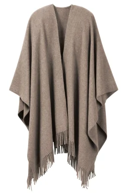 Steinbeck Poncho Lammwolle