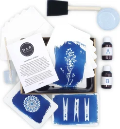 Postkartenset DIY Cyanotypie Online