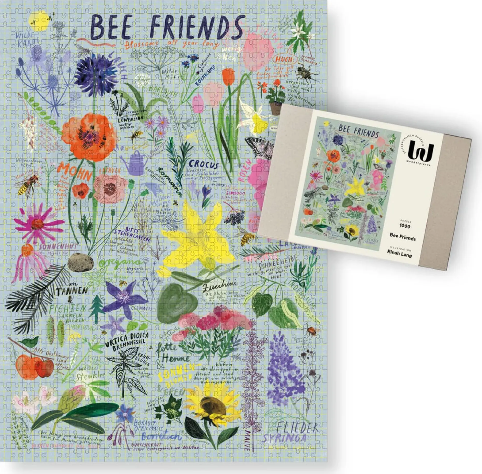 Puzzle Bee Friends