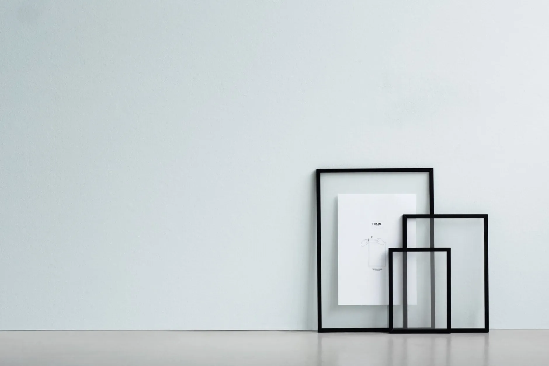 Moebe Rahmen Frame, Aluminium Schwarz Best