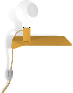 Regalleuchte Mensola Magnetica Gelb