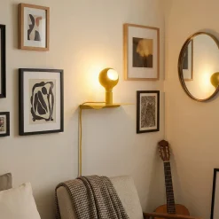 Regalleuchte Mensola Magnetica Gelb