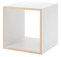 MAGAZIN Regalsystem Echobox - Kubus Weiß Outlet