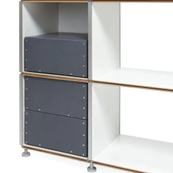 MAGAZIN Regalsystem 1Hoch3 - Plattenelement Weiß Outlet