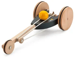 Naseweiss Rennauto Gummimotor New