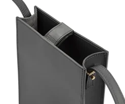 PB 0110 Rindleder Handybag Schwarz Discount