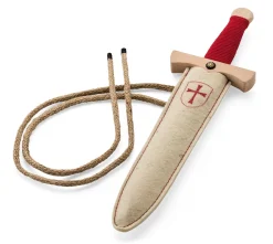 Spielzeugmanufaktur Vah Ritterdolch mit Filzscheide Kreuzritter Outlet