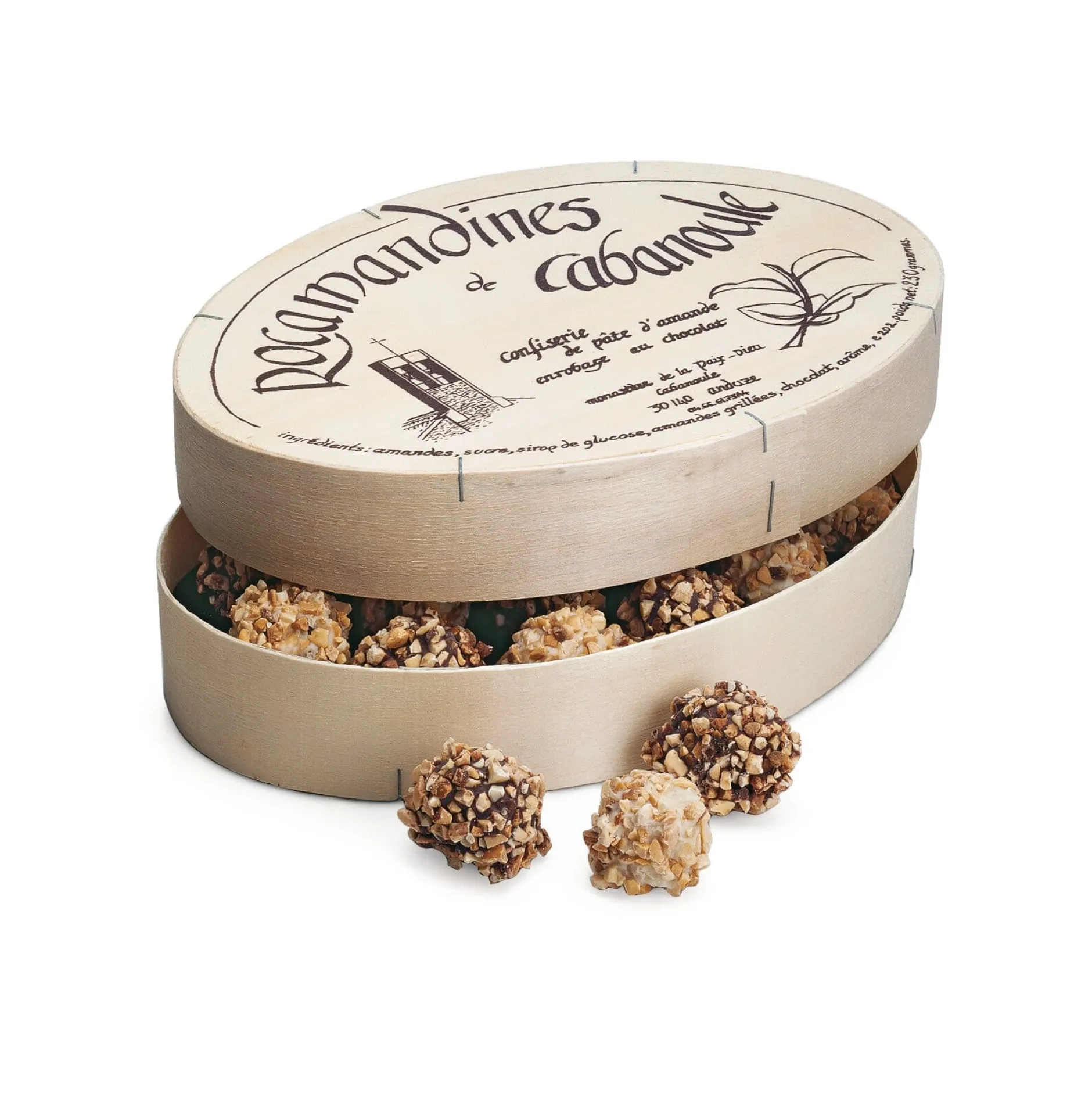 Monastère de la Paix-Dieu Rocamandines Mandelpralinen Outlet