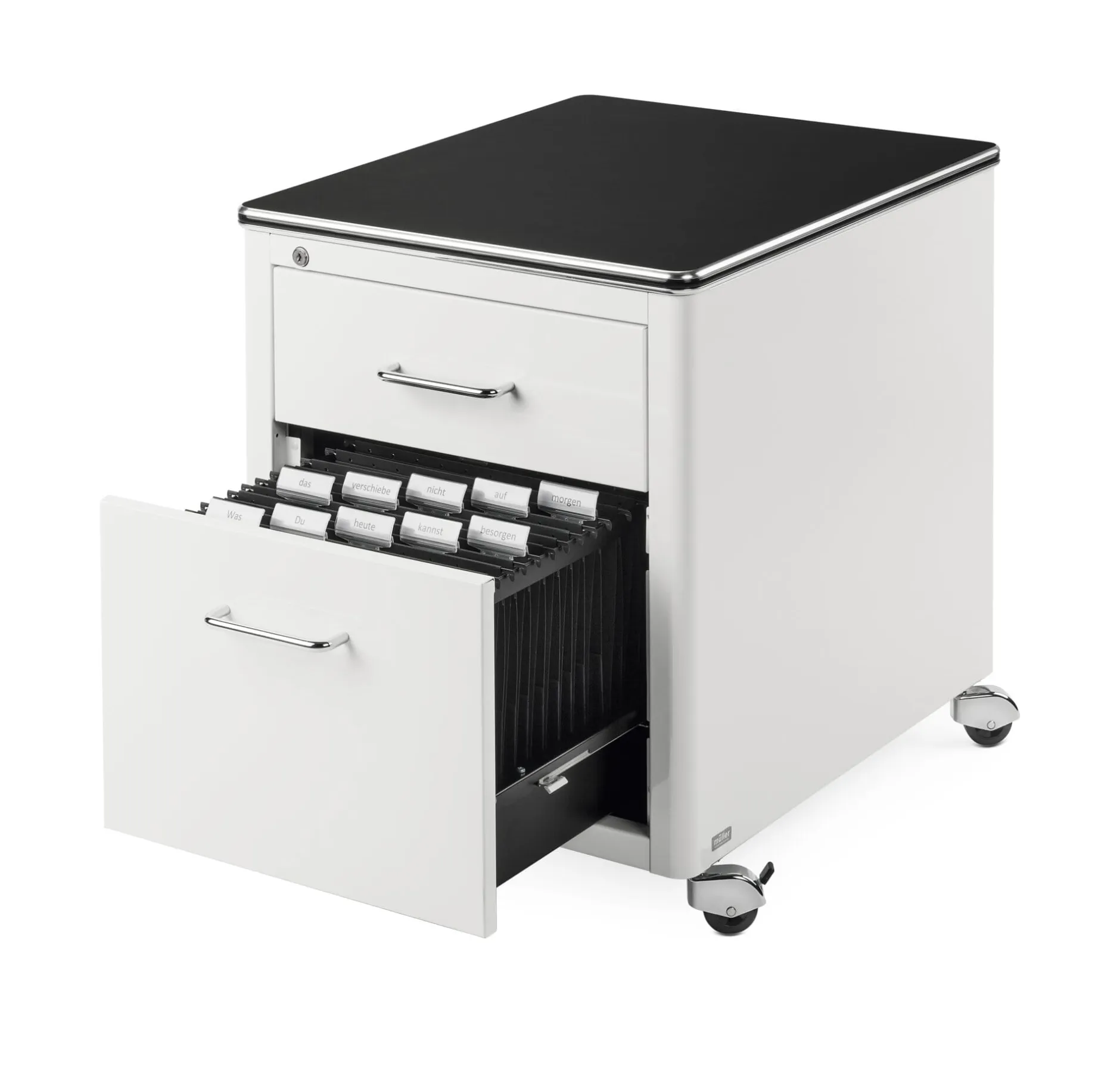 Müller Möbelfabrikation Rollcontainer Stahlblech