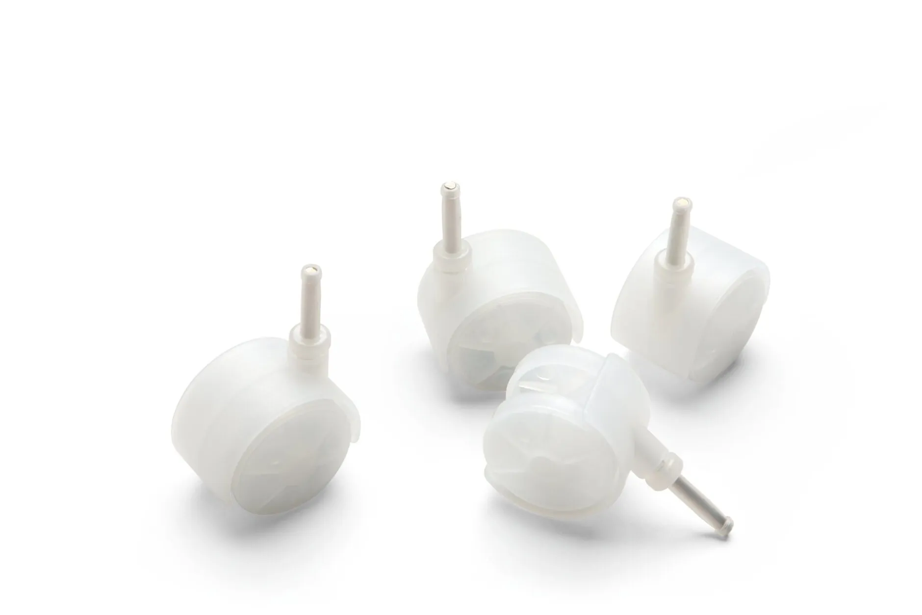 Rollen zu Stapelkasten CS Weiß Discount