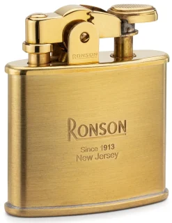 Ronson Benzinfeuerzeug Messing Discount
