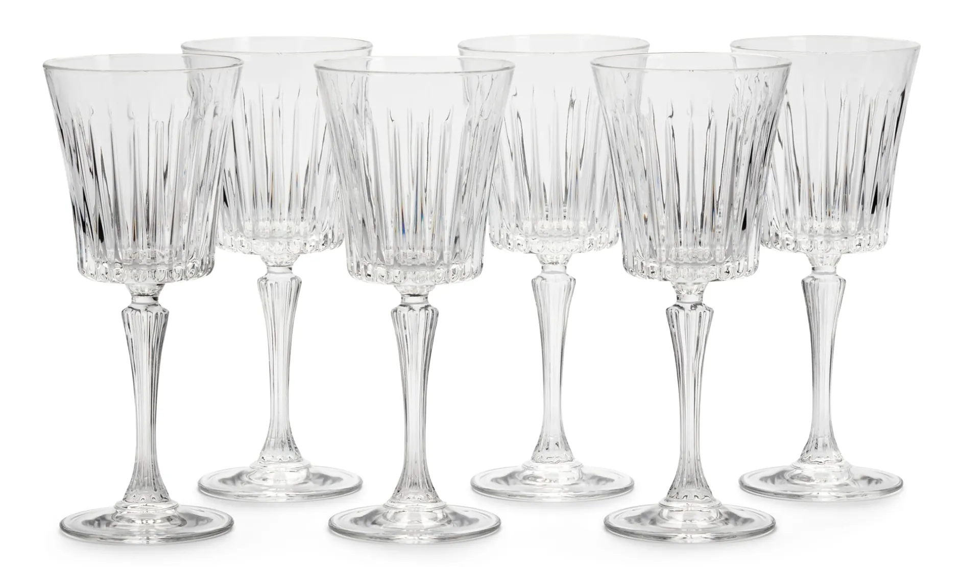 RCR Cristalleria Italiana Rotweinglas gerippt Sale