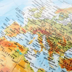 Räthgloben 1917 Verlag Räthglobus handkaschiert Glas Hot