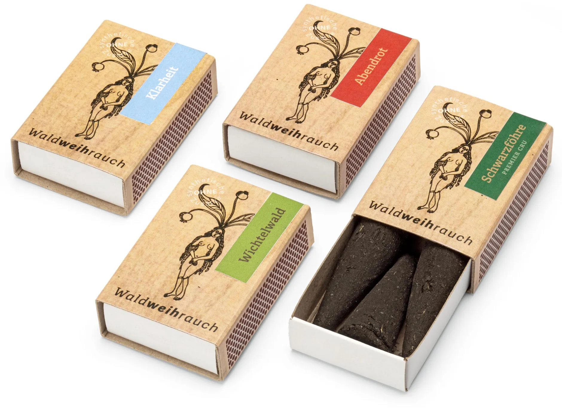 Waldweihrauch vom Bregahof Räucherkegel traditionell Sale