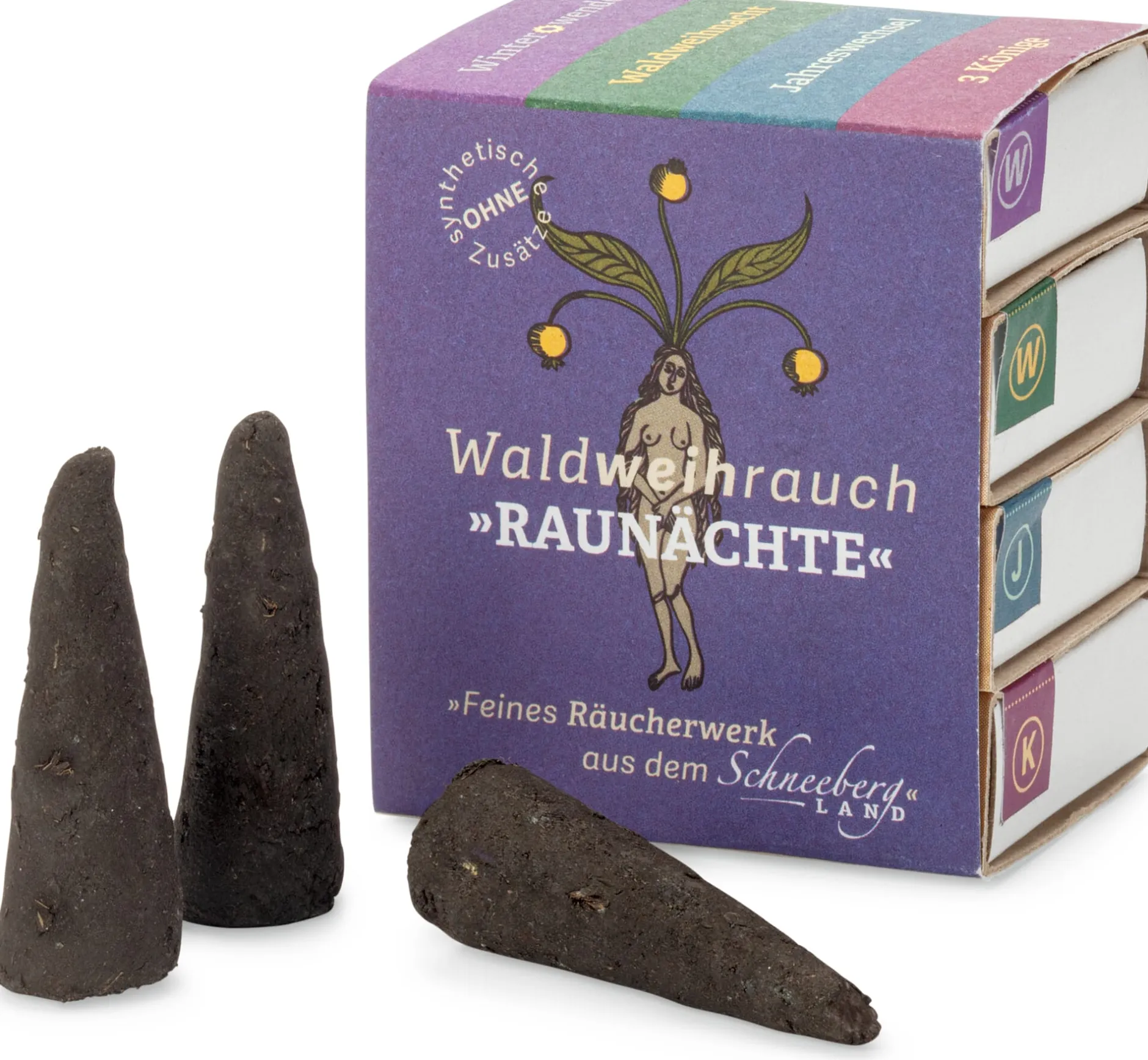 Waldweihrauch vom Bregahof Räucherkegel traditionell Clearance