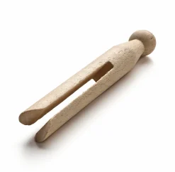 helo Heckelmann Rundkopf-Wäscheklammern Buchenholz