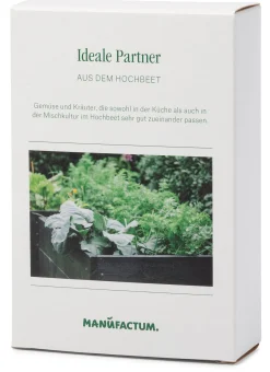 Manufactum Saatgut Gemüse anbauen im Hochbeet – ideale Partner Online