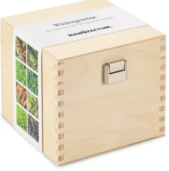 Saat & Gut Saatgutset im Holzkästchen Hot