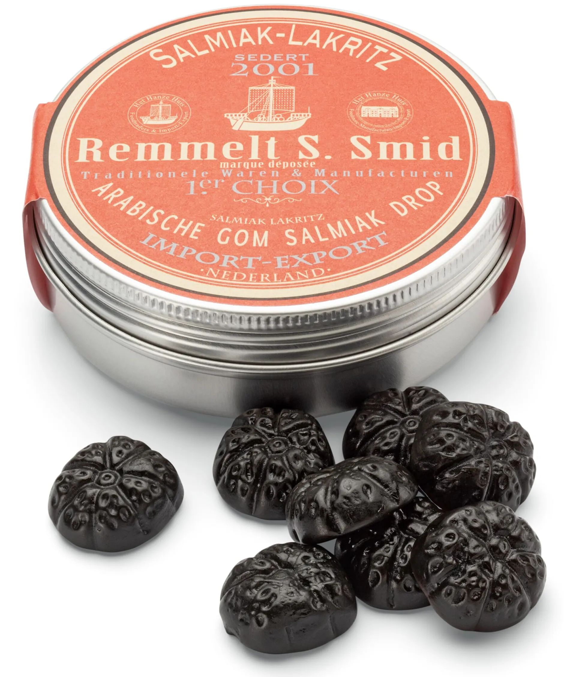 Remmelt S. Smid Salmiak-Lakritze, 75-g-Dose Clearance