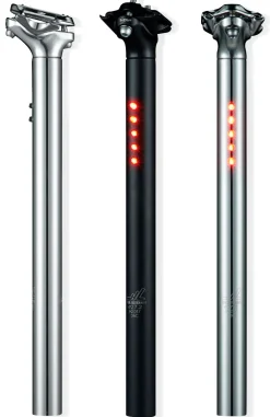 Sattelstütze LightSkin, StVZO Schwarz Clearance