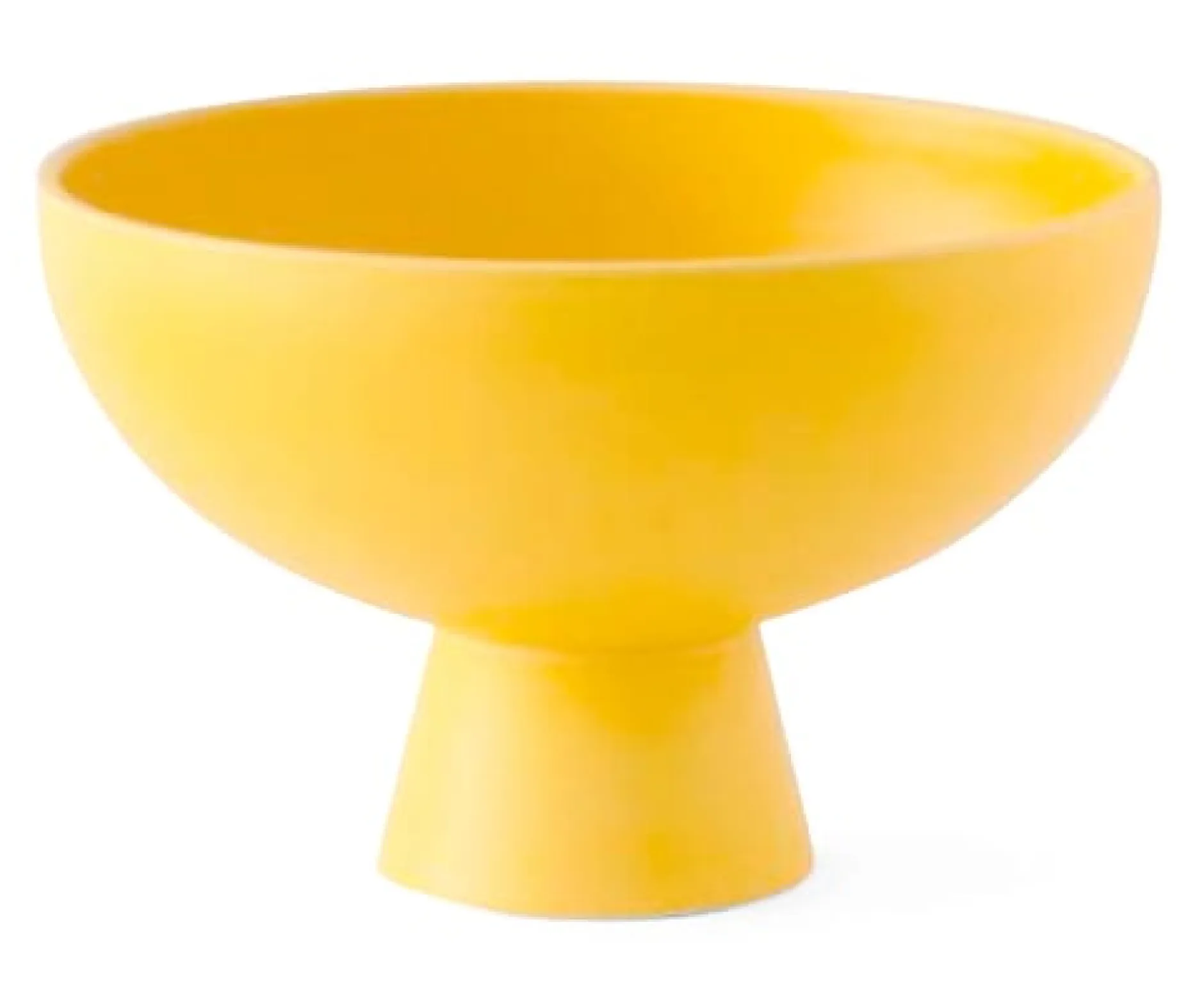 raawii Schale Strøm Mattgelb Clearance