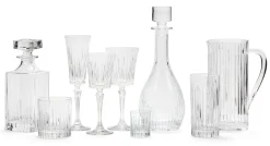 RCR Cristalleria Italiana Schaumweinkelch gerippt Outlet