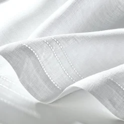 Leinenweberei Vieböck Scheibengardine Reinleinenvoile Clearance