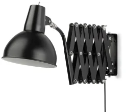 STILETTO DESIGN VERTReiB Scherenwandleuchte Schwarz New