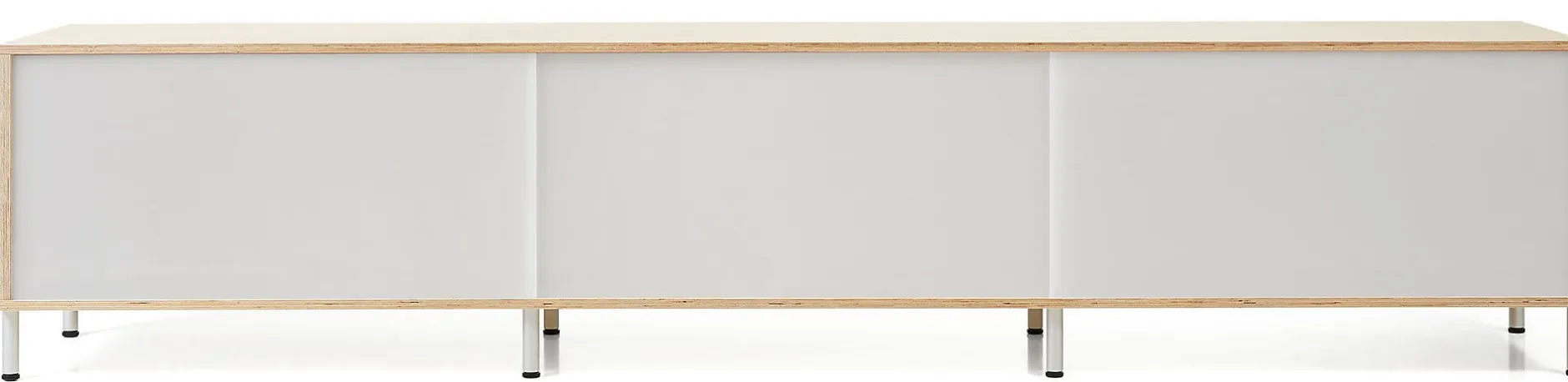 irion Schieber zu Sideboard , flach Weiß New