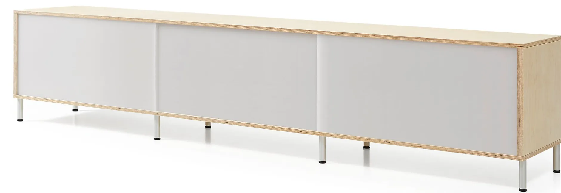irion Schieber zu Sideboard , flach Weiß New