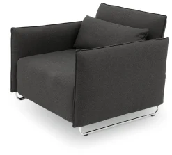 Softline Schlafsessel Cord Dunkelgrau Discount