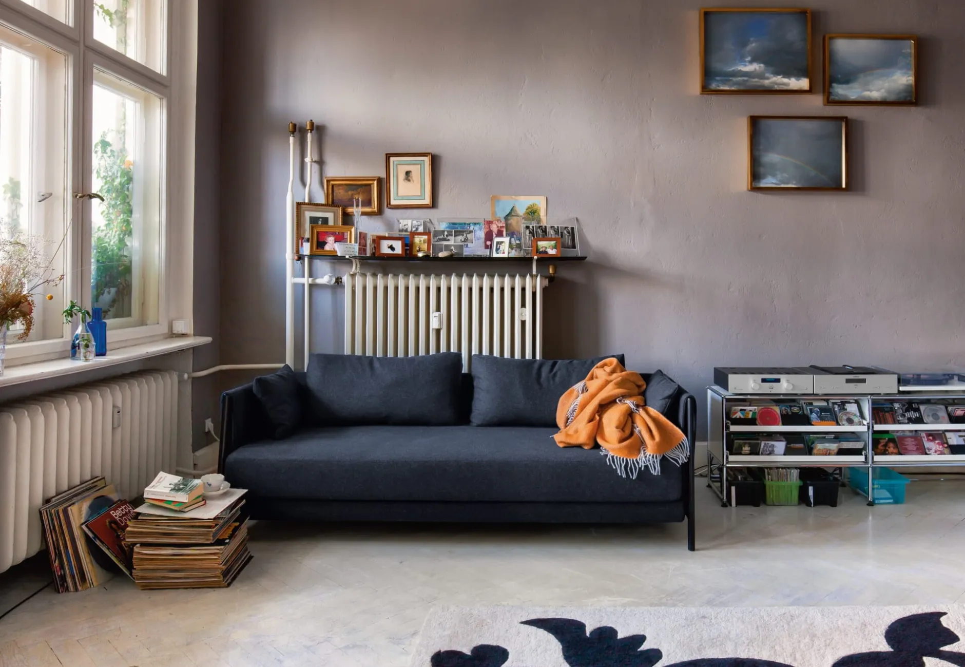 Softline Schlafsofa Madison Blau