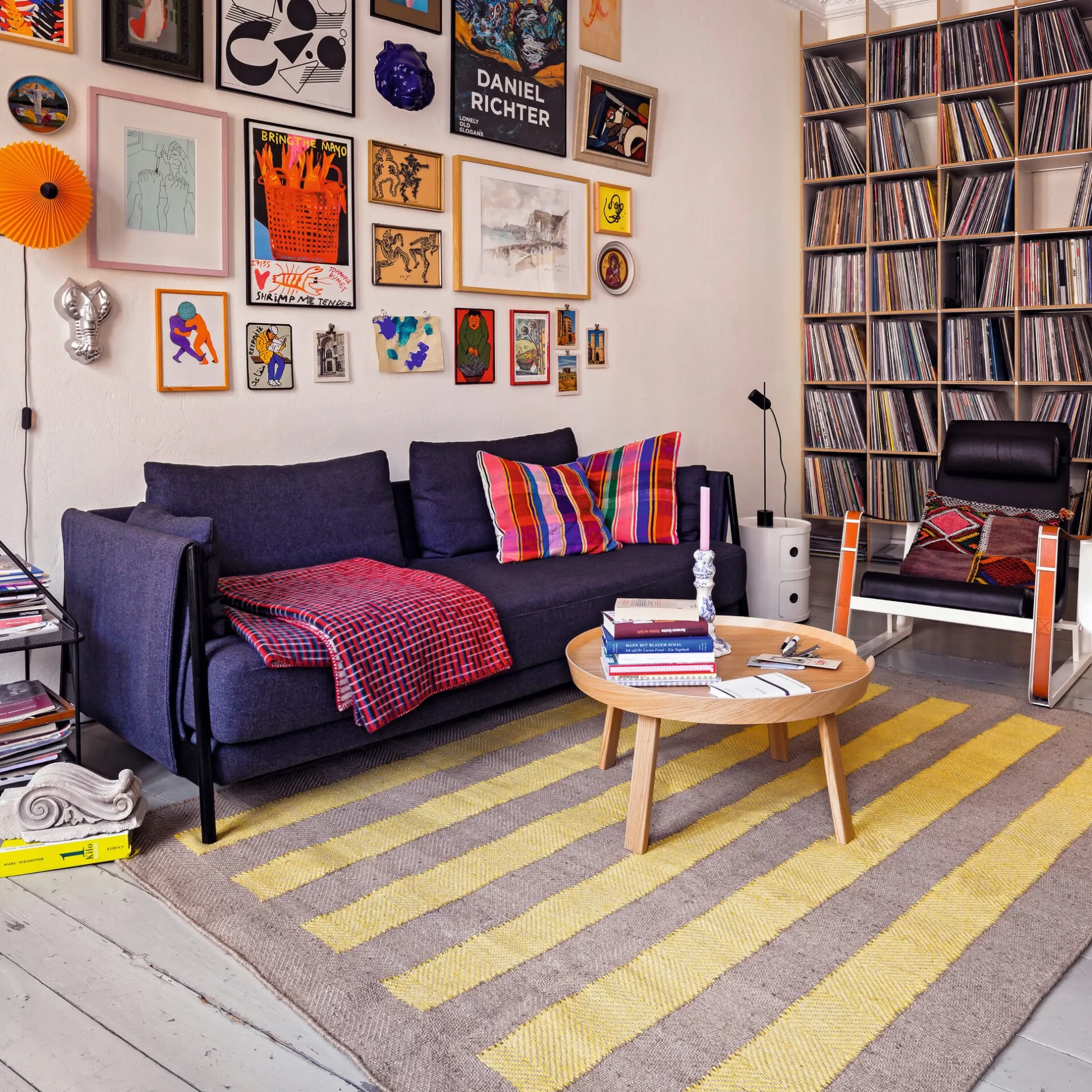 Softline Schlafsofa Madison Blau